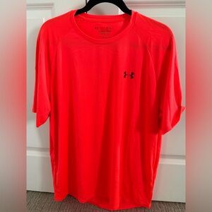 Under Armour Men's Vibrant Red Short Sleeve Tee